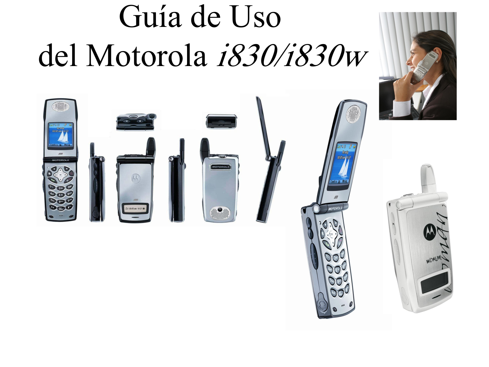 Motorola I830 User Manual