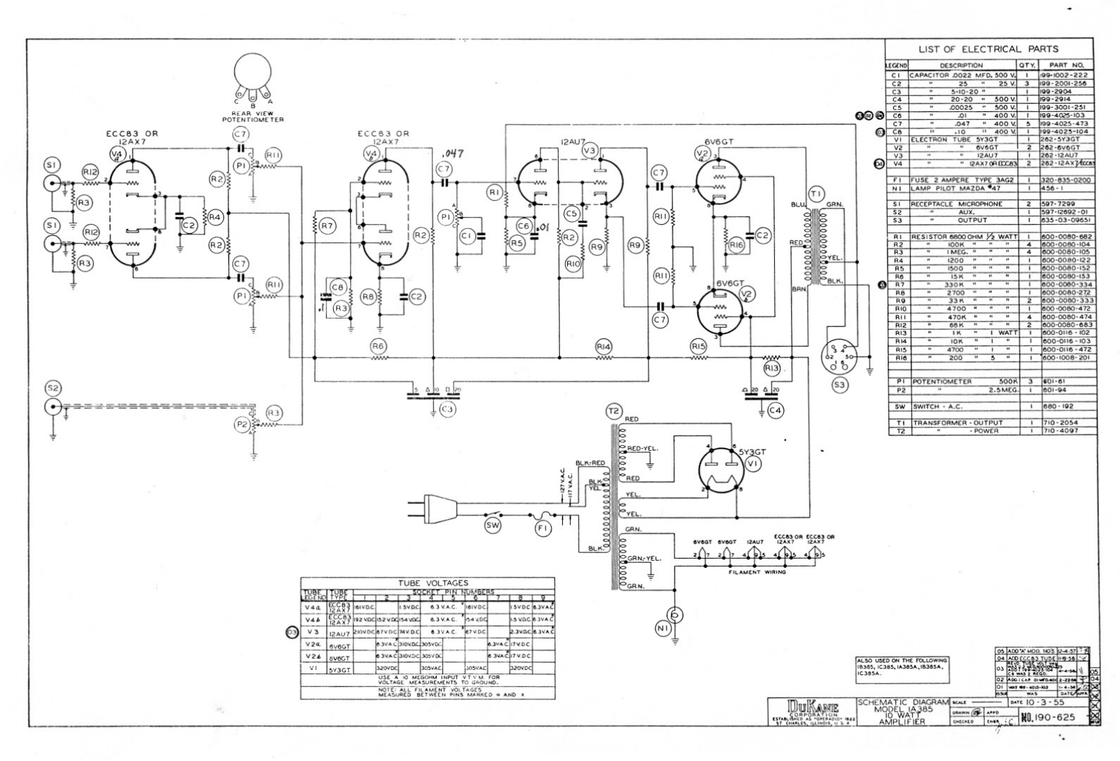 Dukane ia 385 schematic - ManualMachine.com