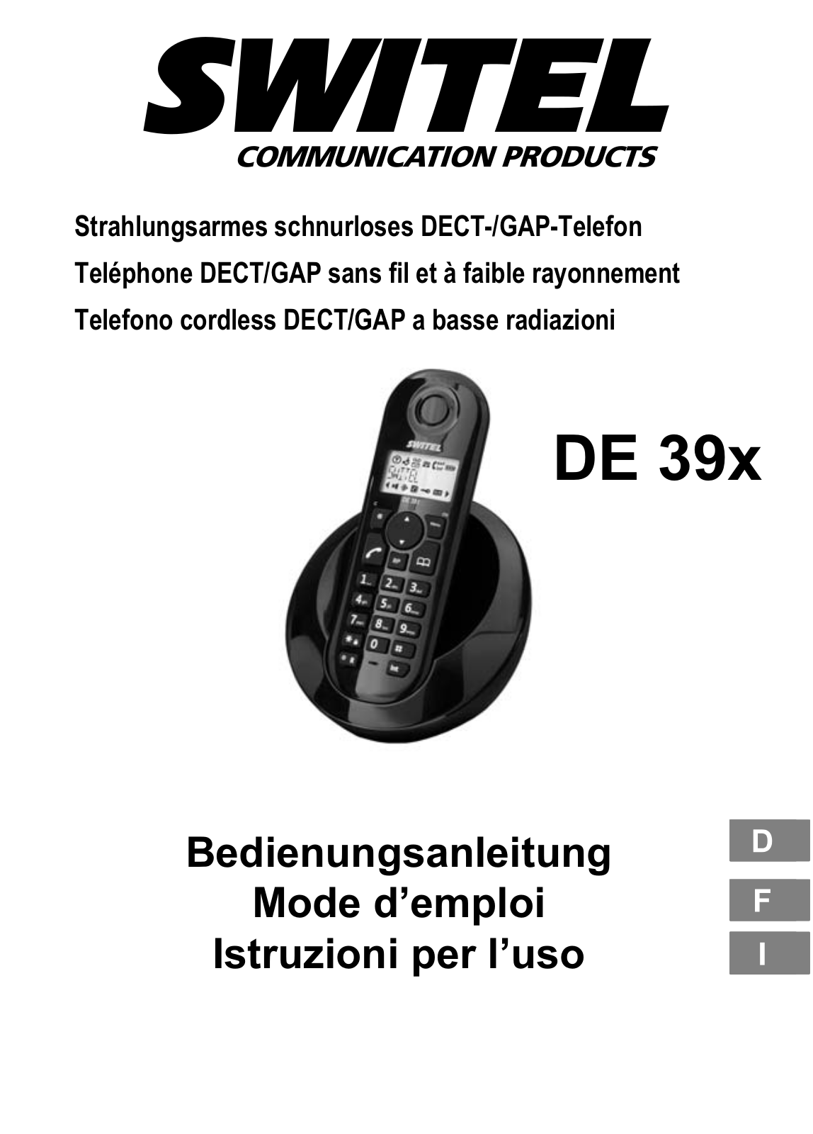 SWITEL DE 39x User Manual - ManualMachine.com