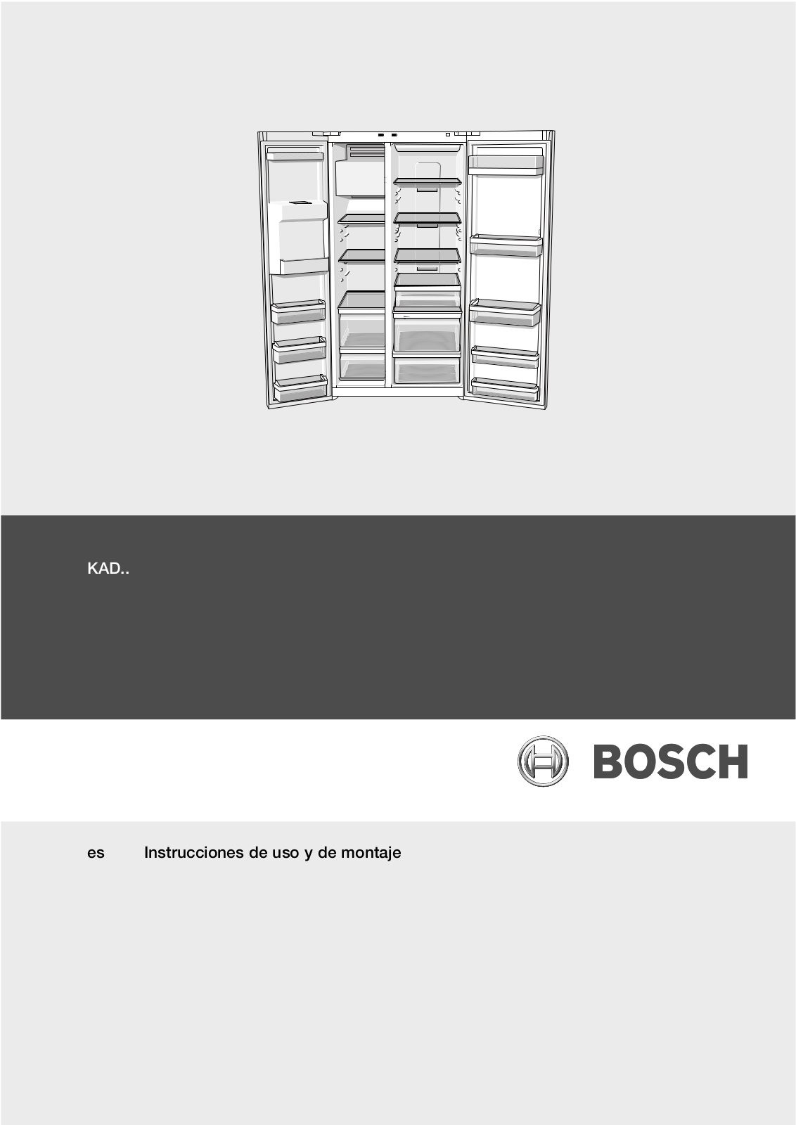 Bosch KAD62V71, KAD62V70 User Manual