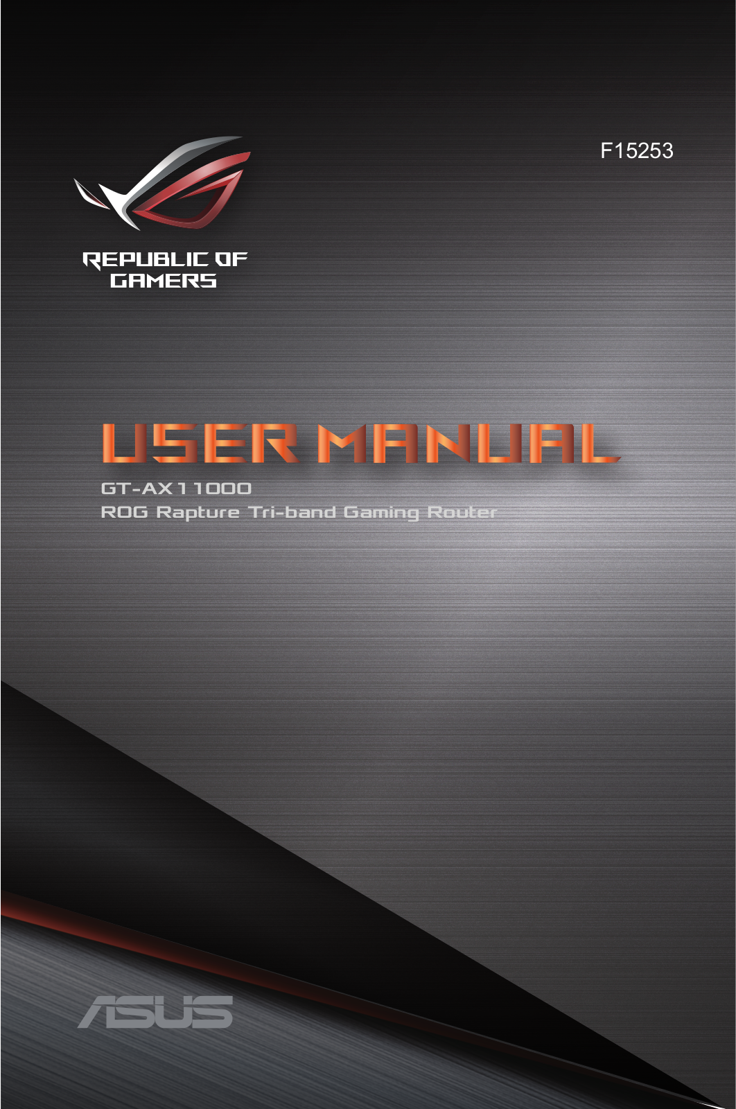 Asus GT-AX11000 User’s Manual