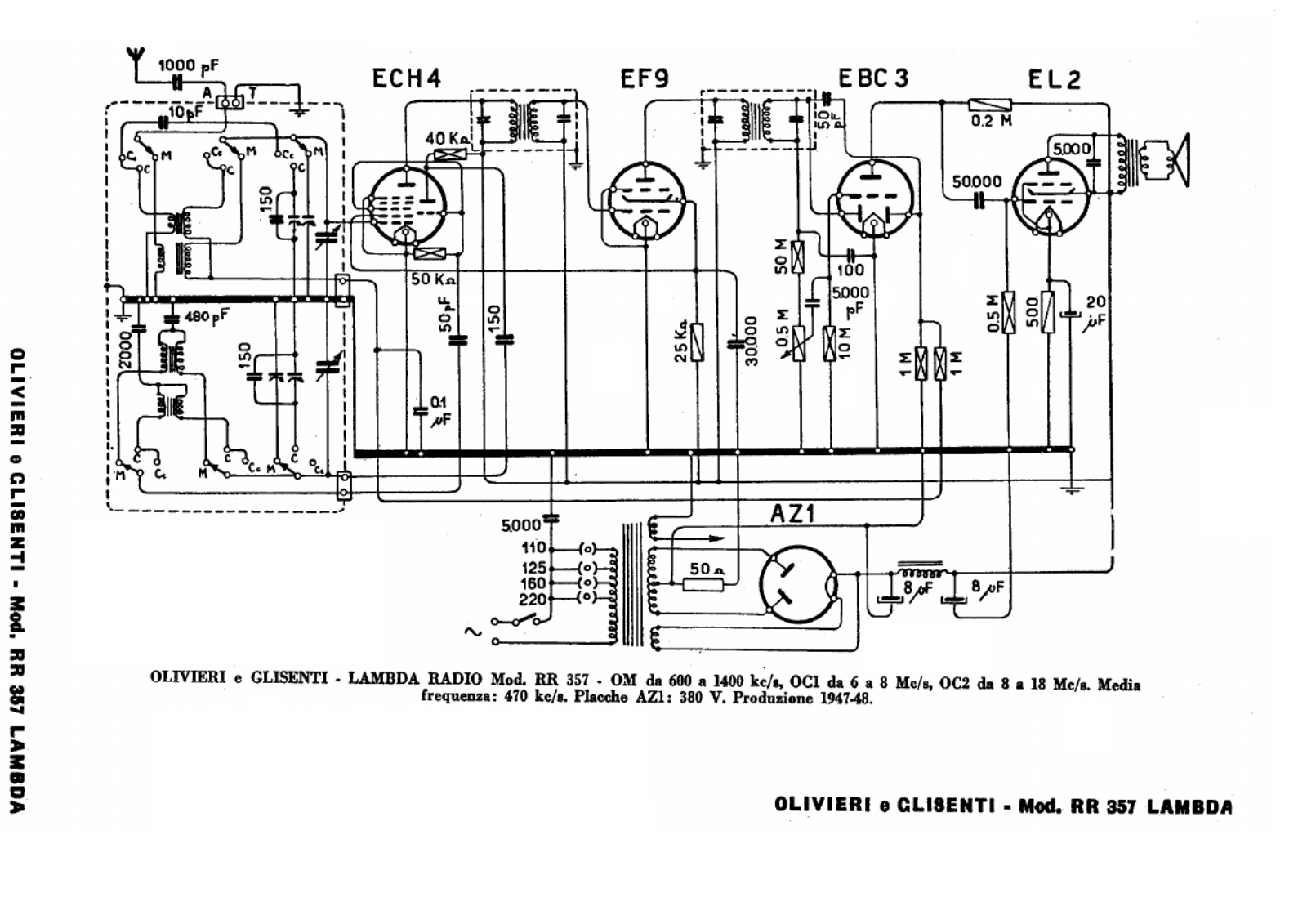 Lambda rr357 schematic