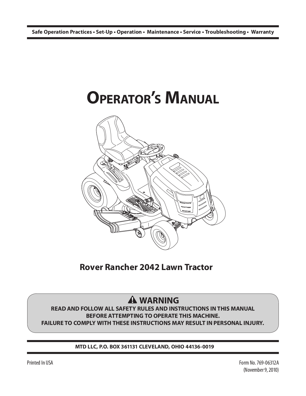 Rover 2042 User Manual