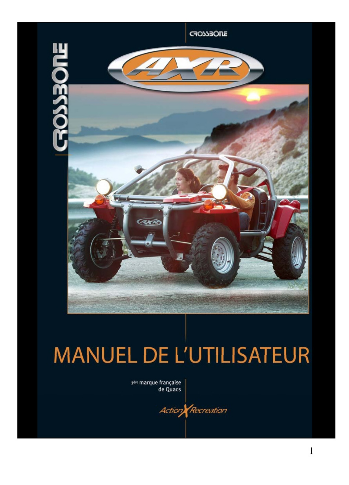 AXR CROSSBONE User Manual