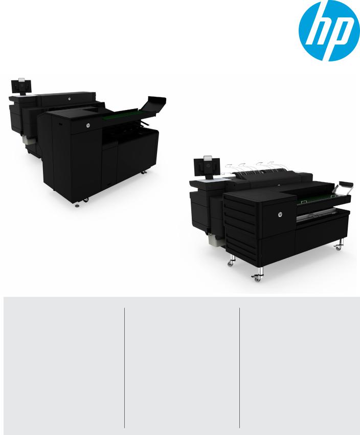 HP F70 Folder, F60 Folder, F40 Folder TECHNICAL SPECIFICATIONS