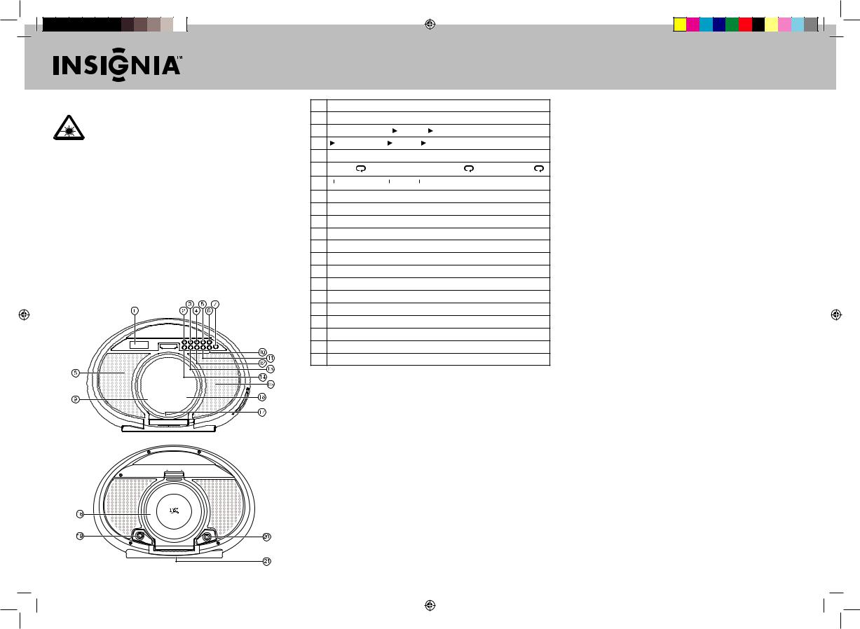 Insignia NS-B4113 User Manual