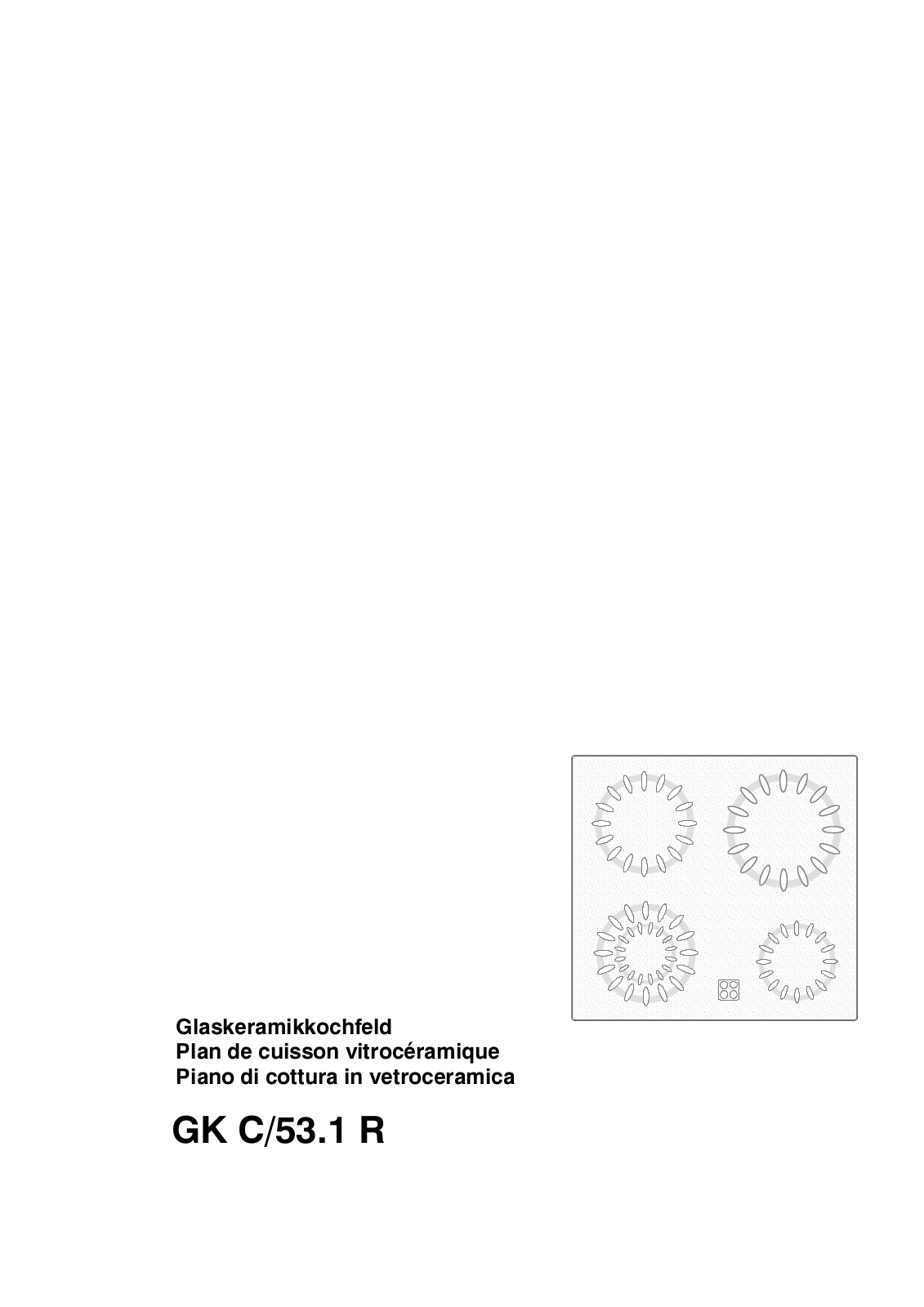 Therma GKC/53.1R Operating Manual