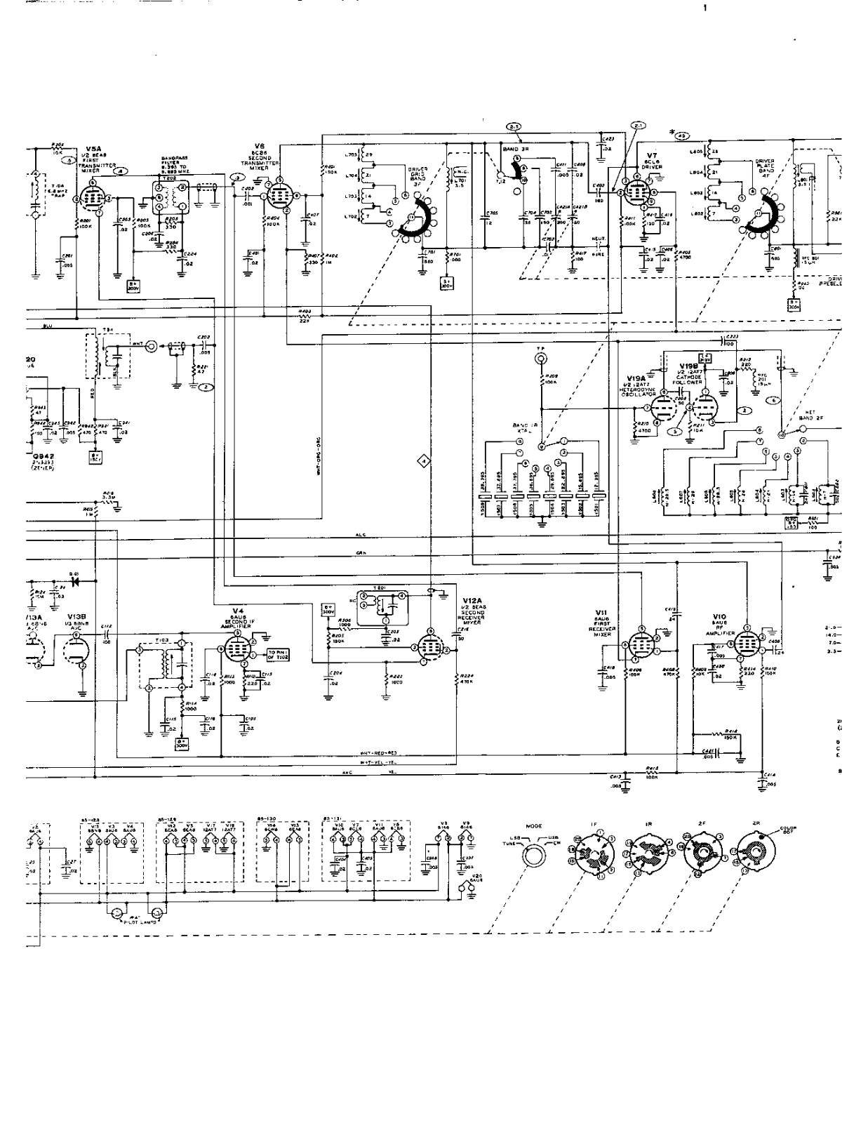 HEATHKIT HW-100 SCHEMATIC