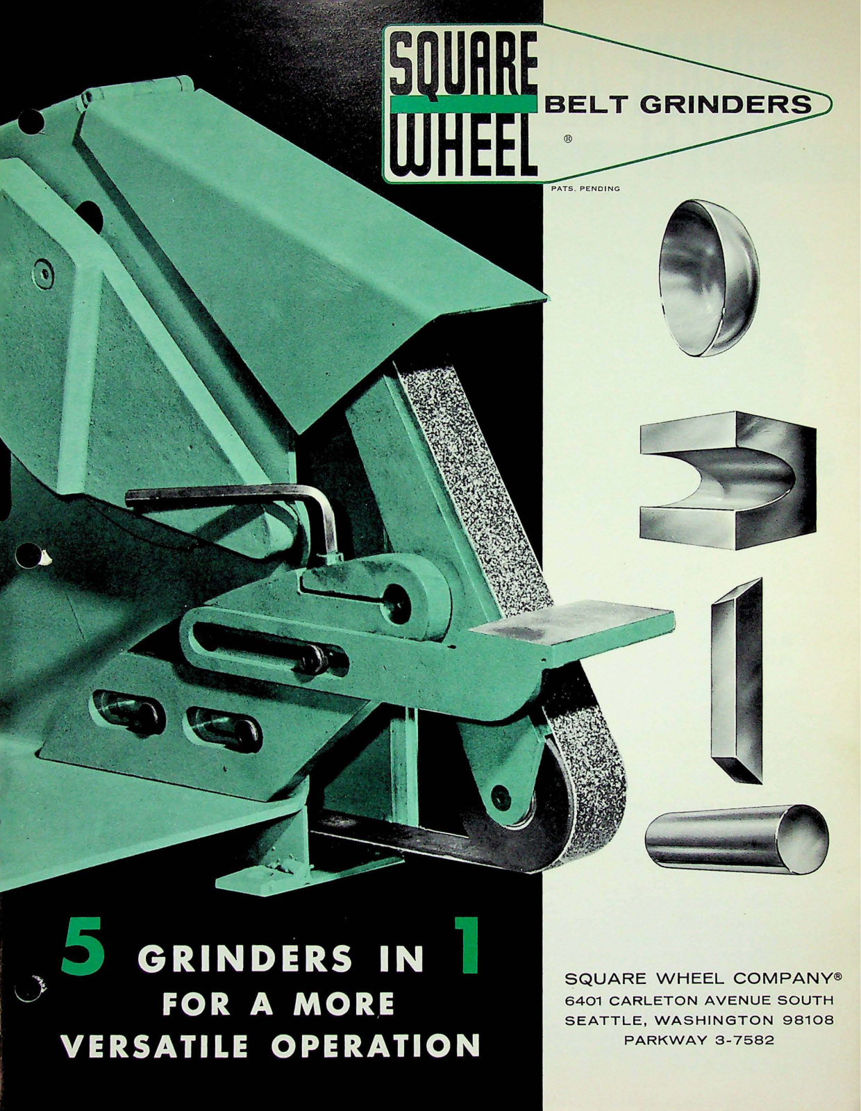 Square Wheel Belt Grinders Grinder - ManualMachine.com