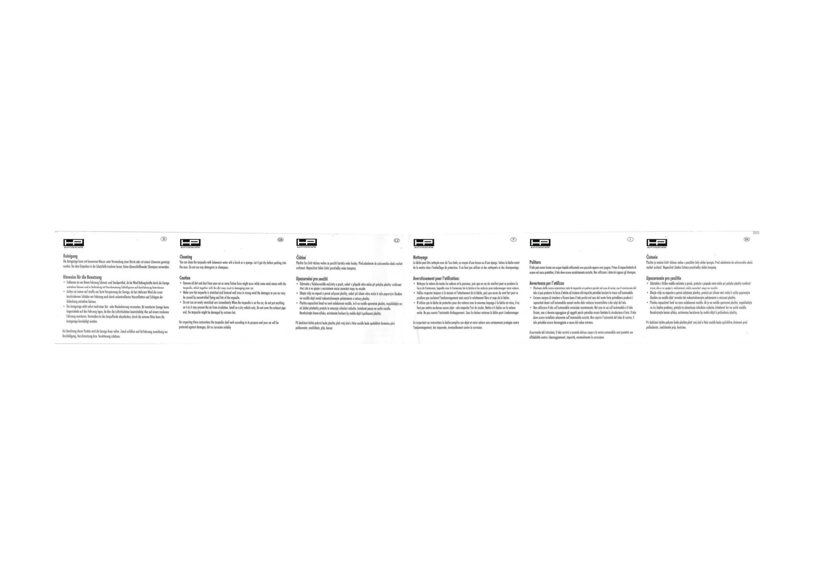 HP Autozubehör 18275 User guide