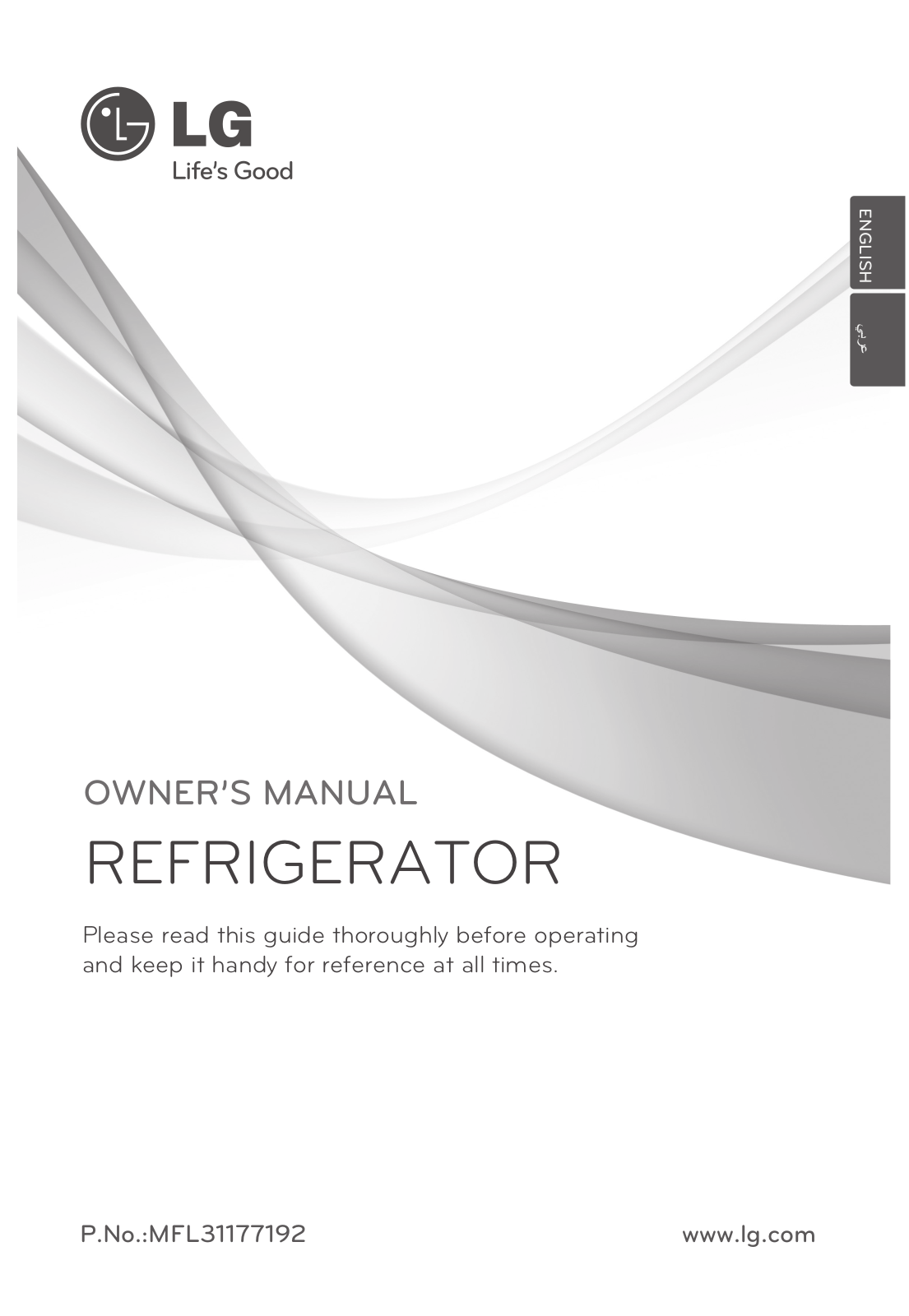 LG GR-161SLQ Owner’s Manual