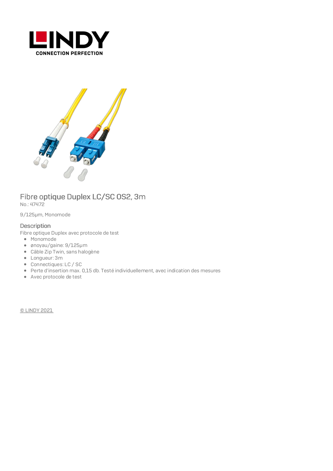 LINDY 47472 Datasheet - ManualMachine.com