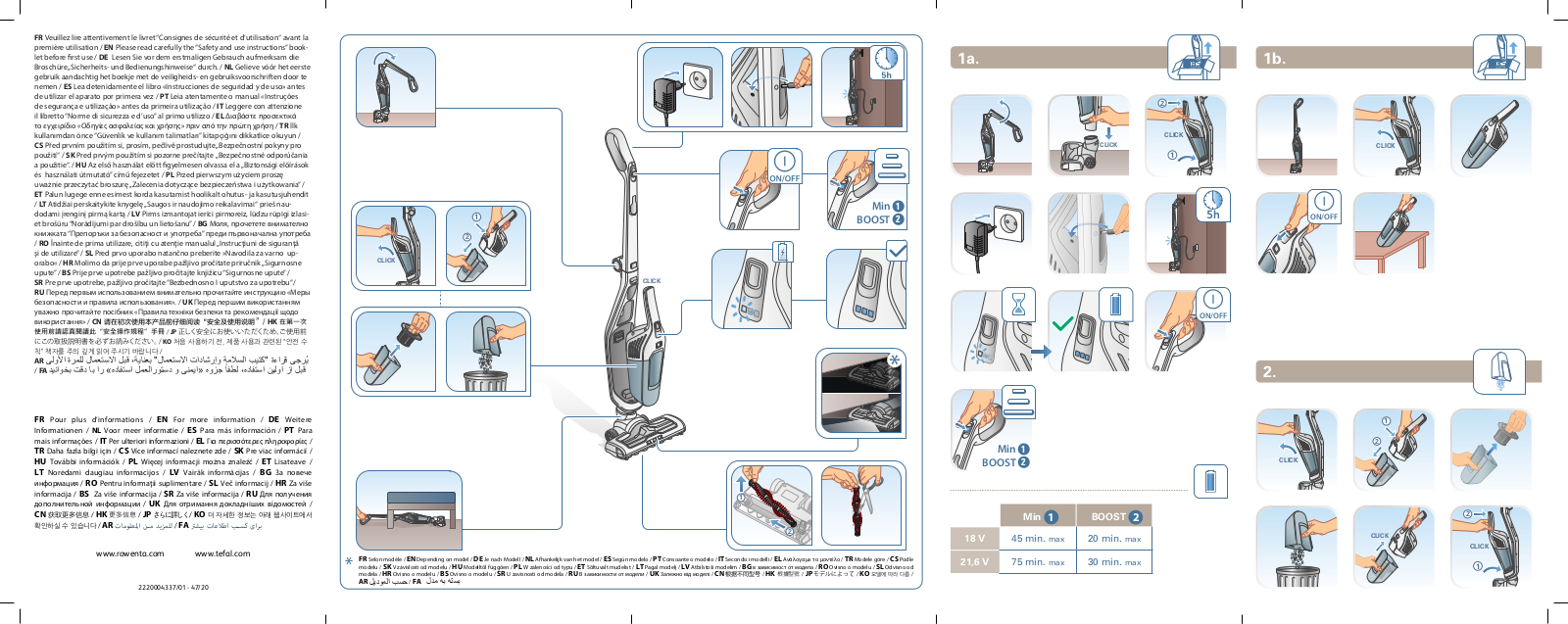 Tefal TY6735WH User Manual