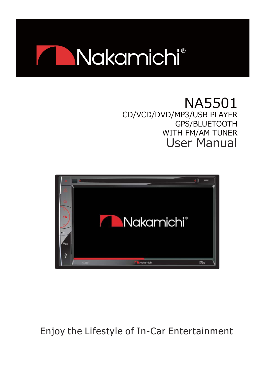 Nakamichi NA-5501 Owners Manual