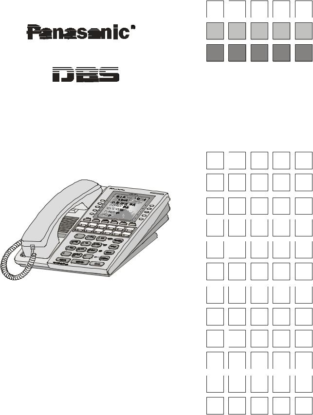 Panasonic DBS Section 540 Reference Manual