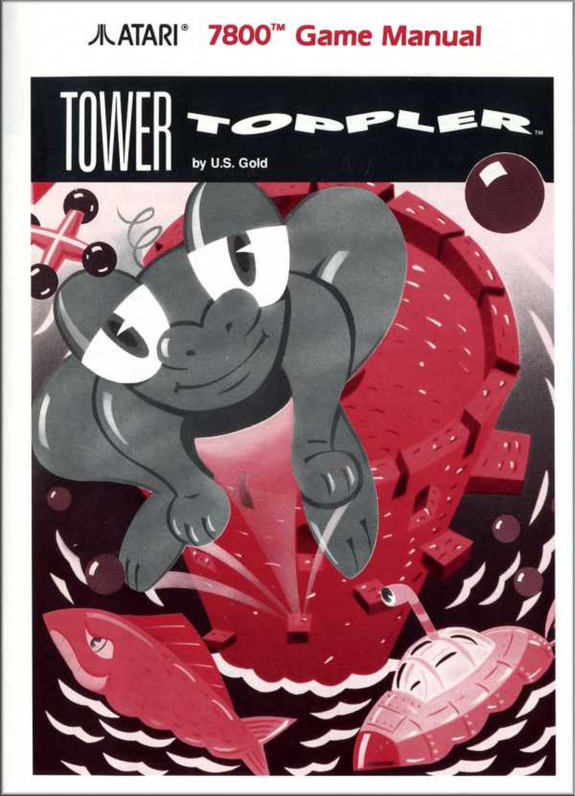 Atari Tower Toppler (1988) User guide