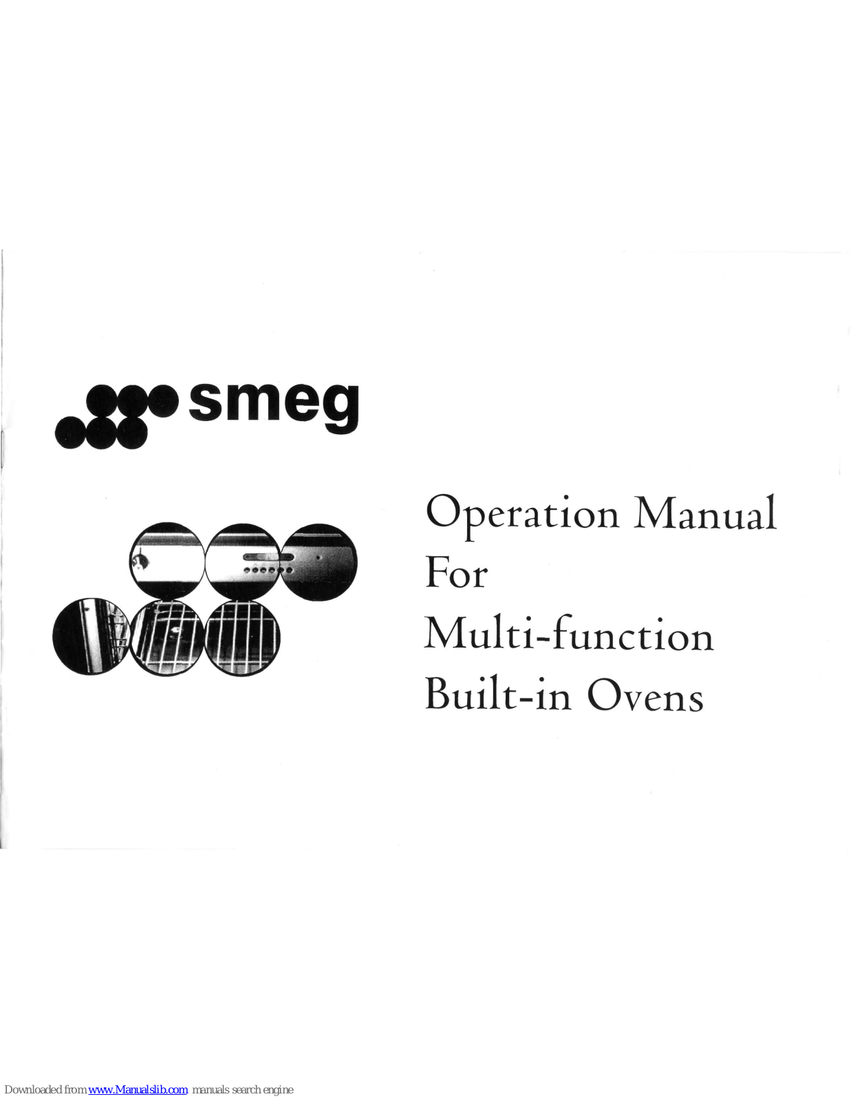 Smeg Multi-function Built-in Ovens, SA398, SA708 Operation Manual - ManualMachine.com