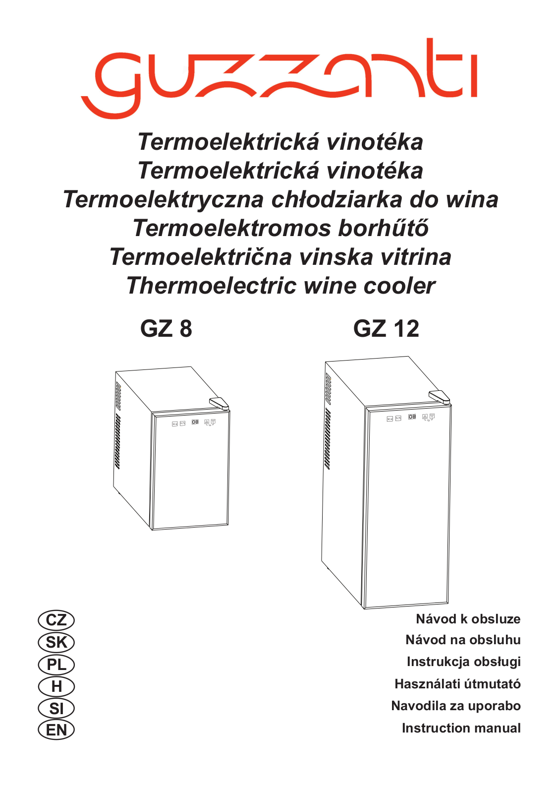 Guzzanti GZ 08 User Manual