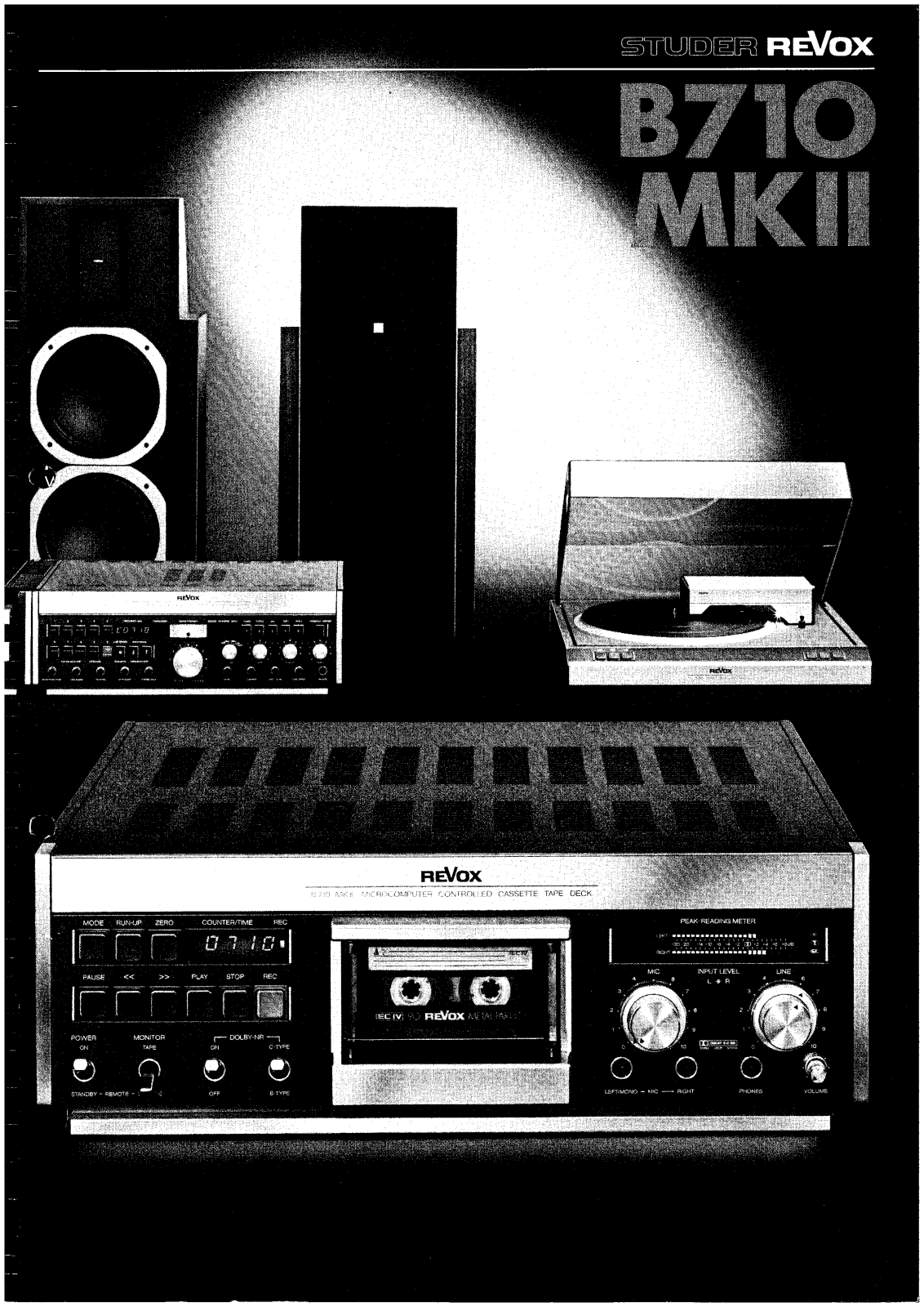 Revox A-710 Mk2 Service manual