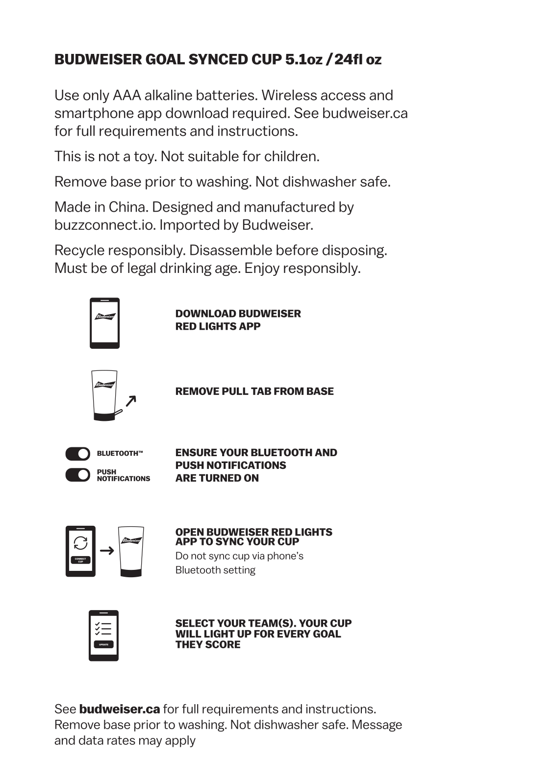 Fandom Connect Operating BUZCONBTRFB User Manual - ManualMachine.com