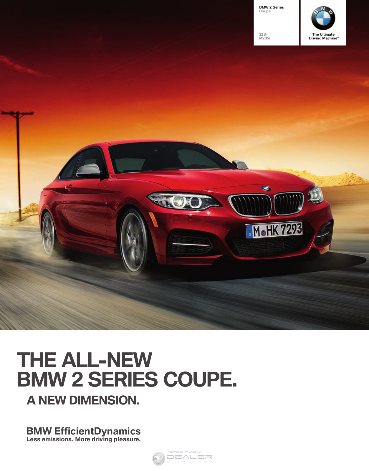 BMW 2 Series 2015 Owner's Manual