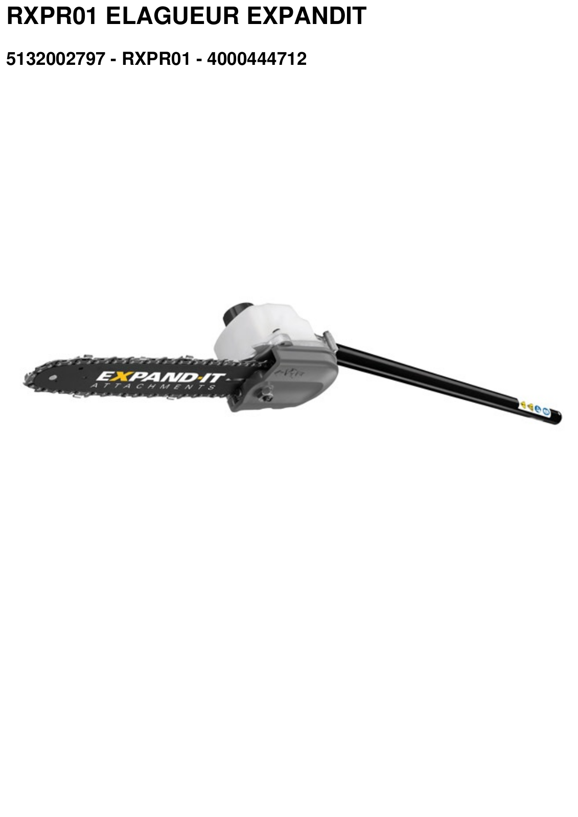 RYOBI RXPR01 User Manual