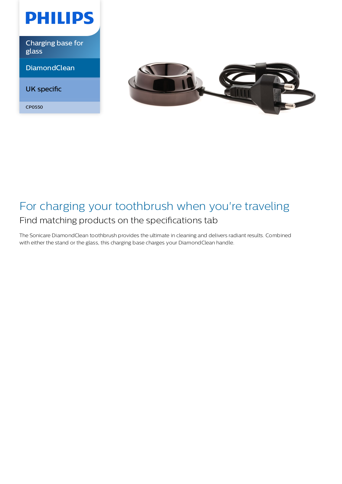 Philips CP0550/01 leaflet - ManualMachine.com