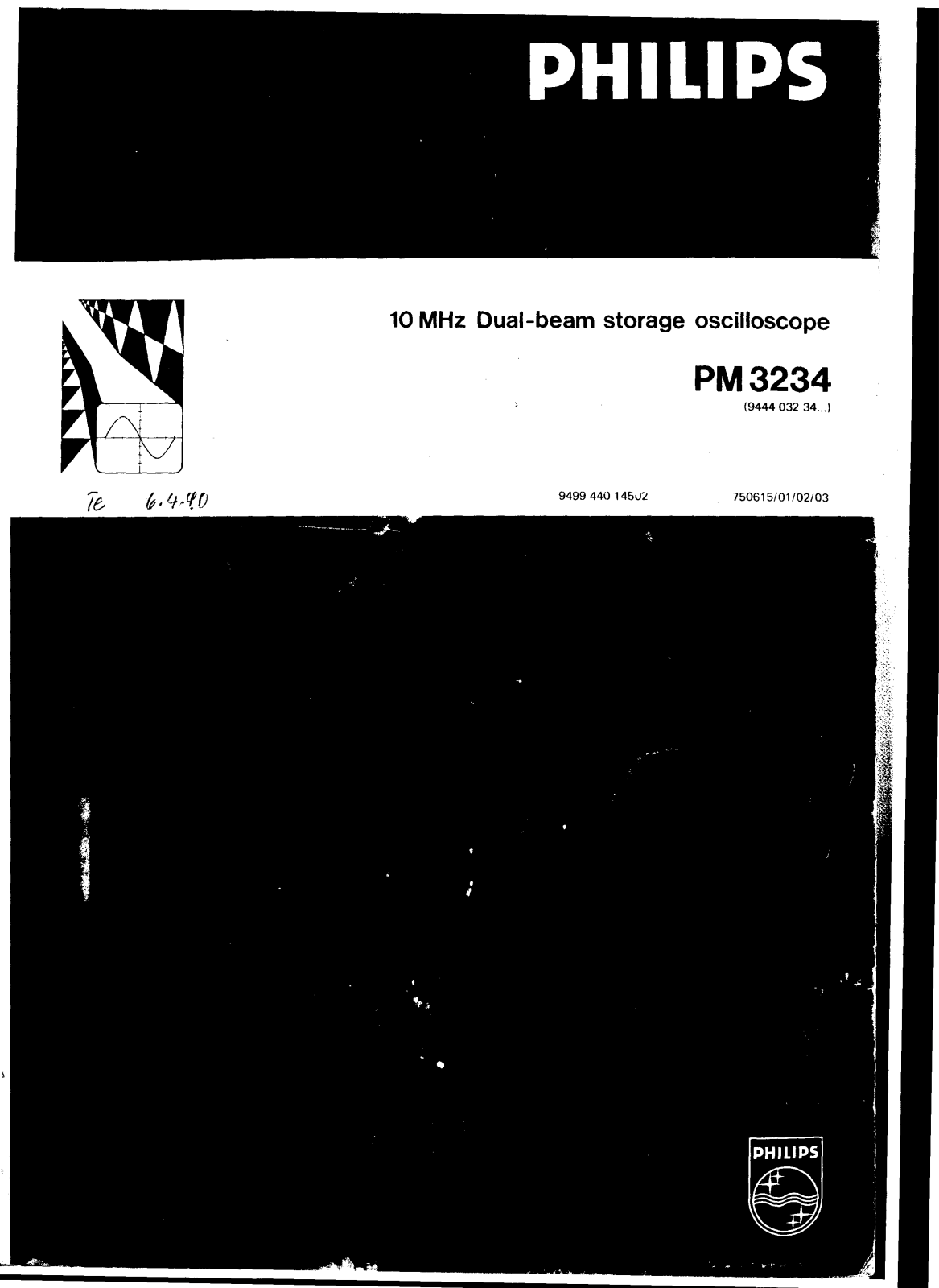 Philips PM-3234 Service Manual