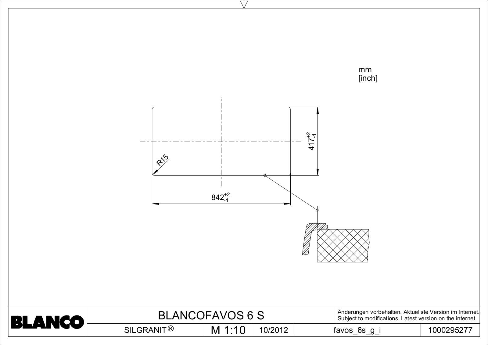 Blanco Favos 6 S Service Manual