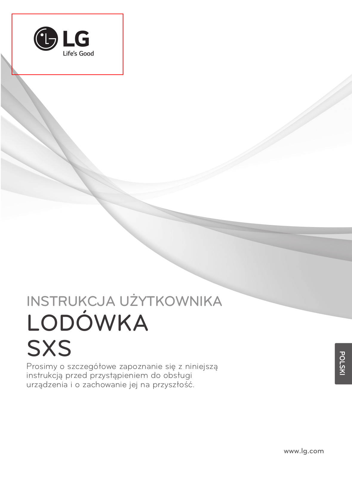 LG GS9366PZQVD User manual