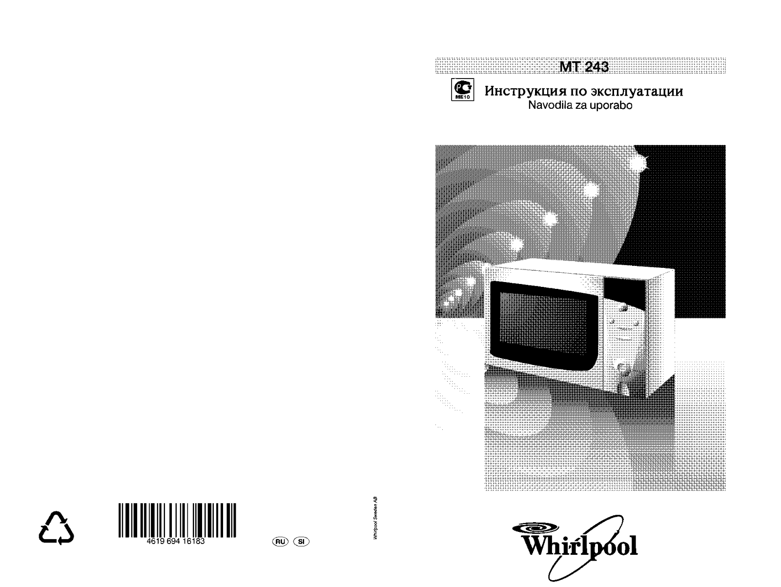 Whirlpool MT 243 User manual