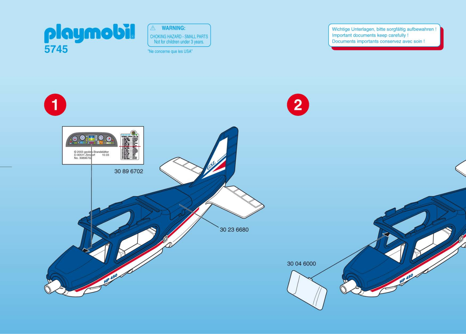 Playmobil 5745 Instructions