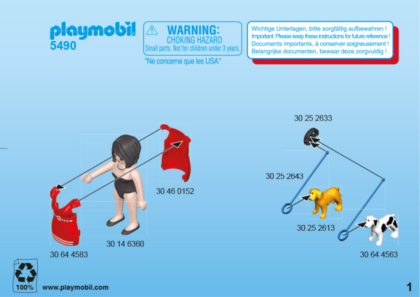 Playmobil 5490 Instructions