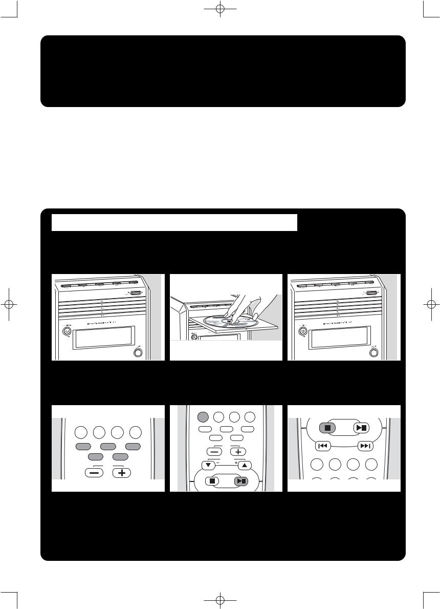 Philips MCW770/21 Quick Start Guide