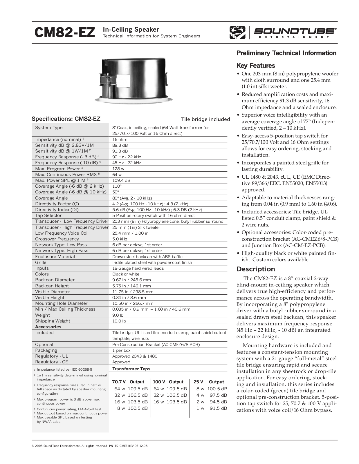 Phase Technology CM82-EZ User Manual