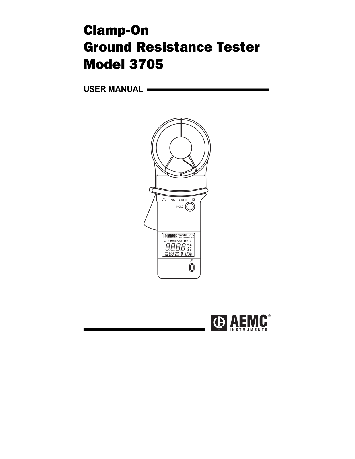 Aemc instruments 3705 User Manual