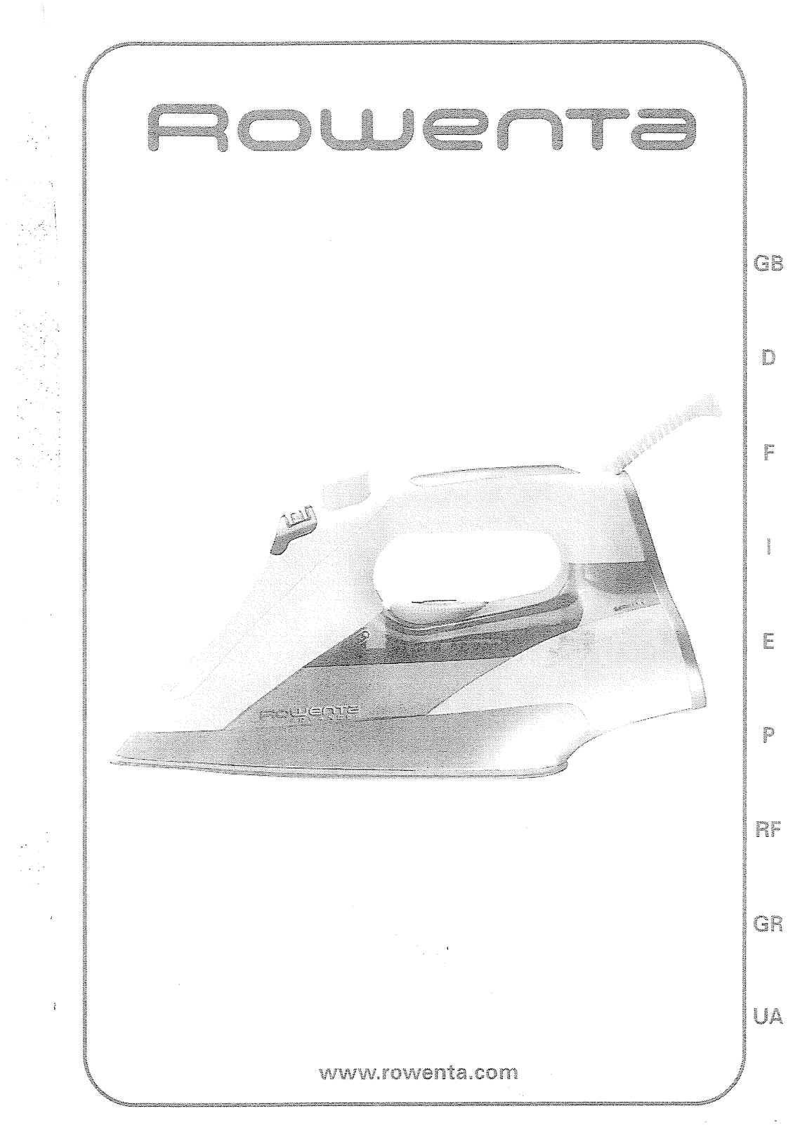 Rowenta DZ9020 User manual