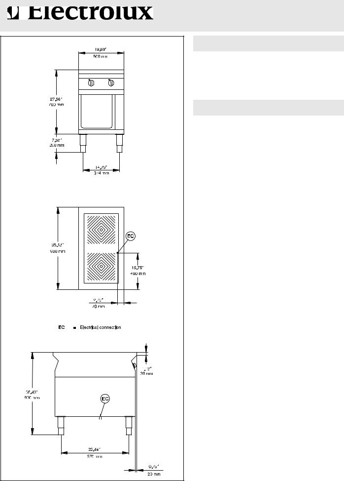 Electrolux 584129 General Manual