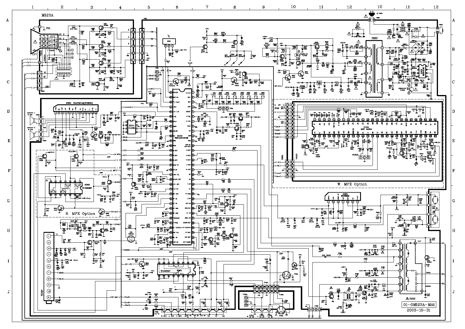 TCL M123A Schematic