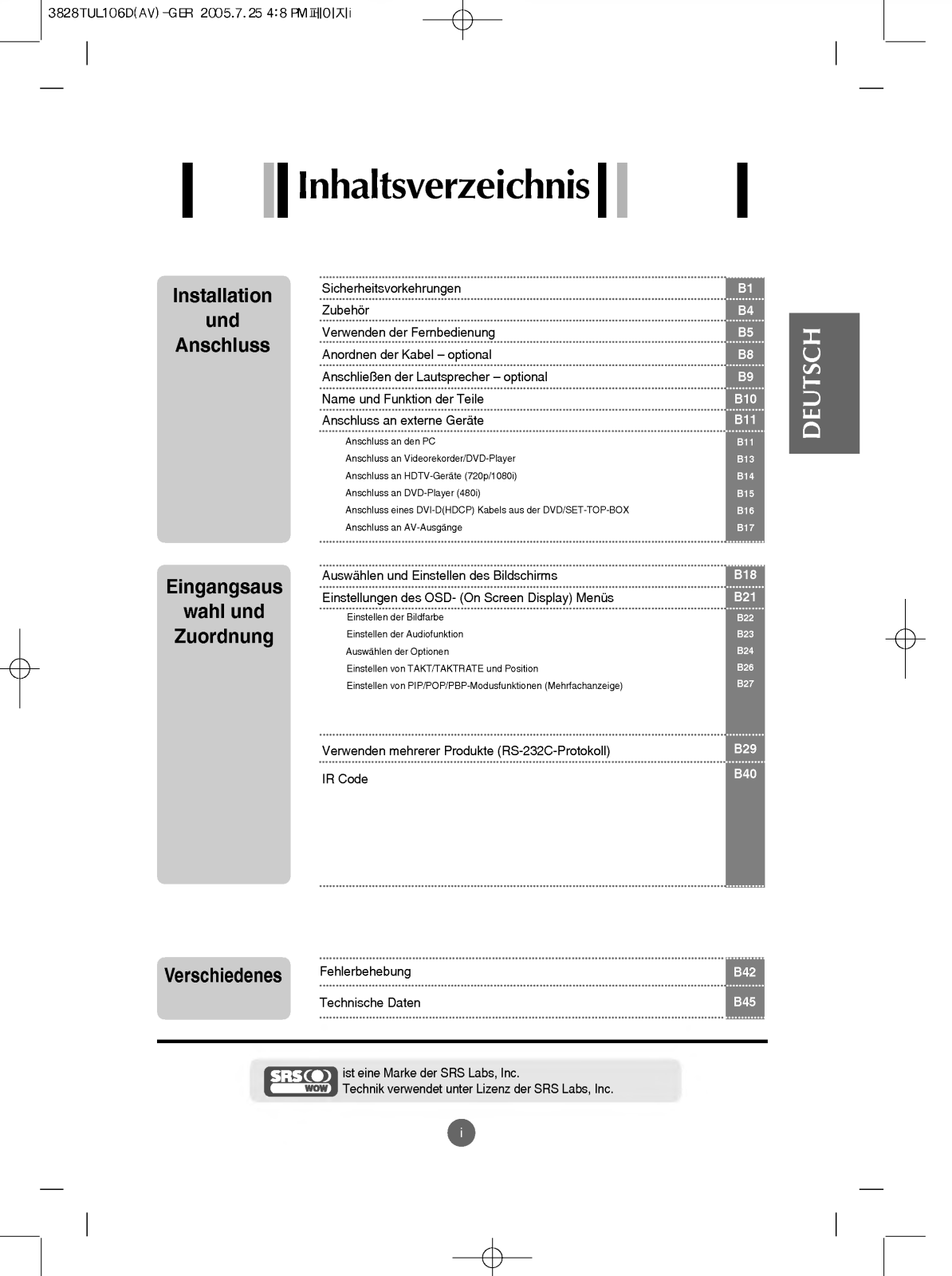 Lg L3700A, L3200AF, L3200A, L3200AK User Manual