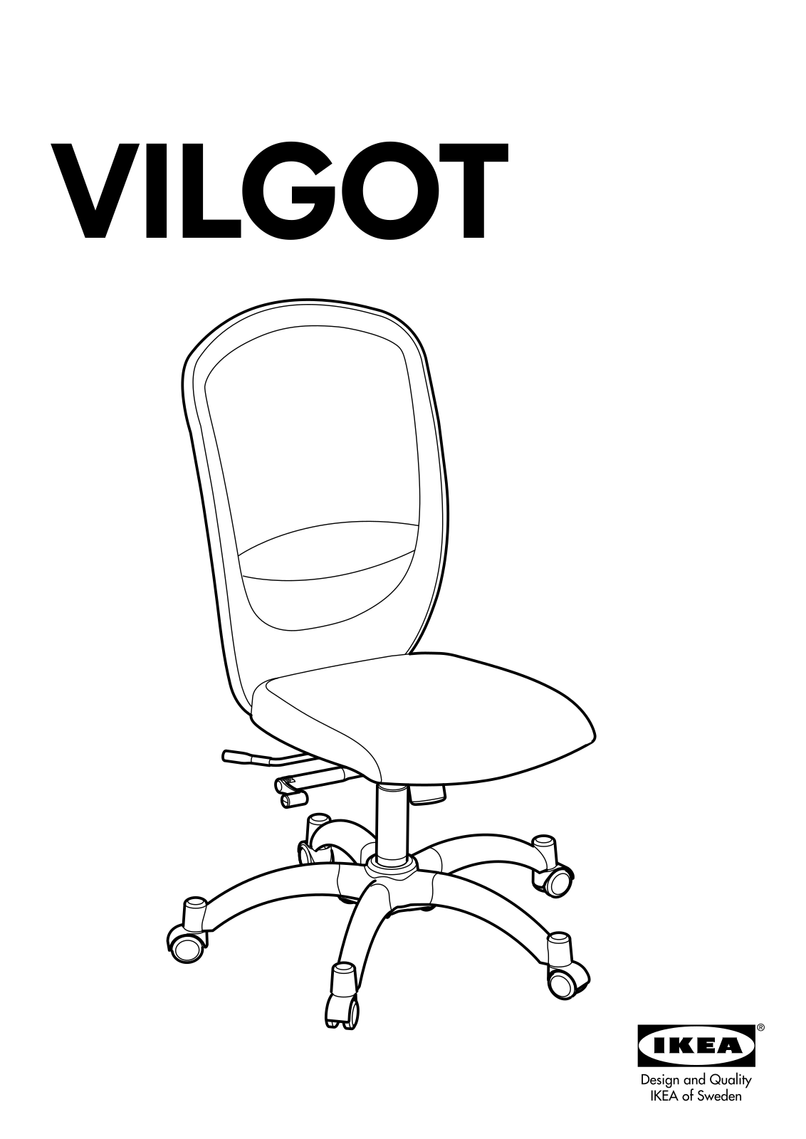 IKEA VILGOT User Manual