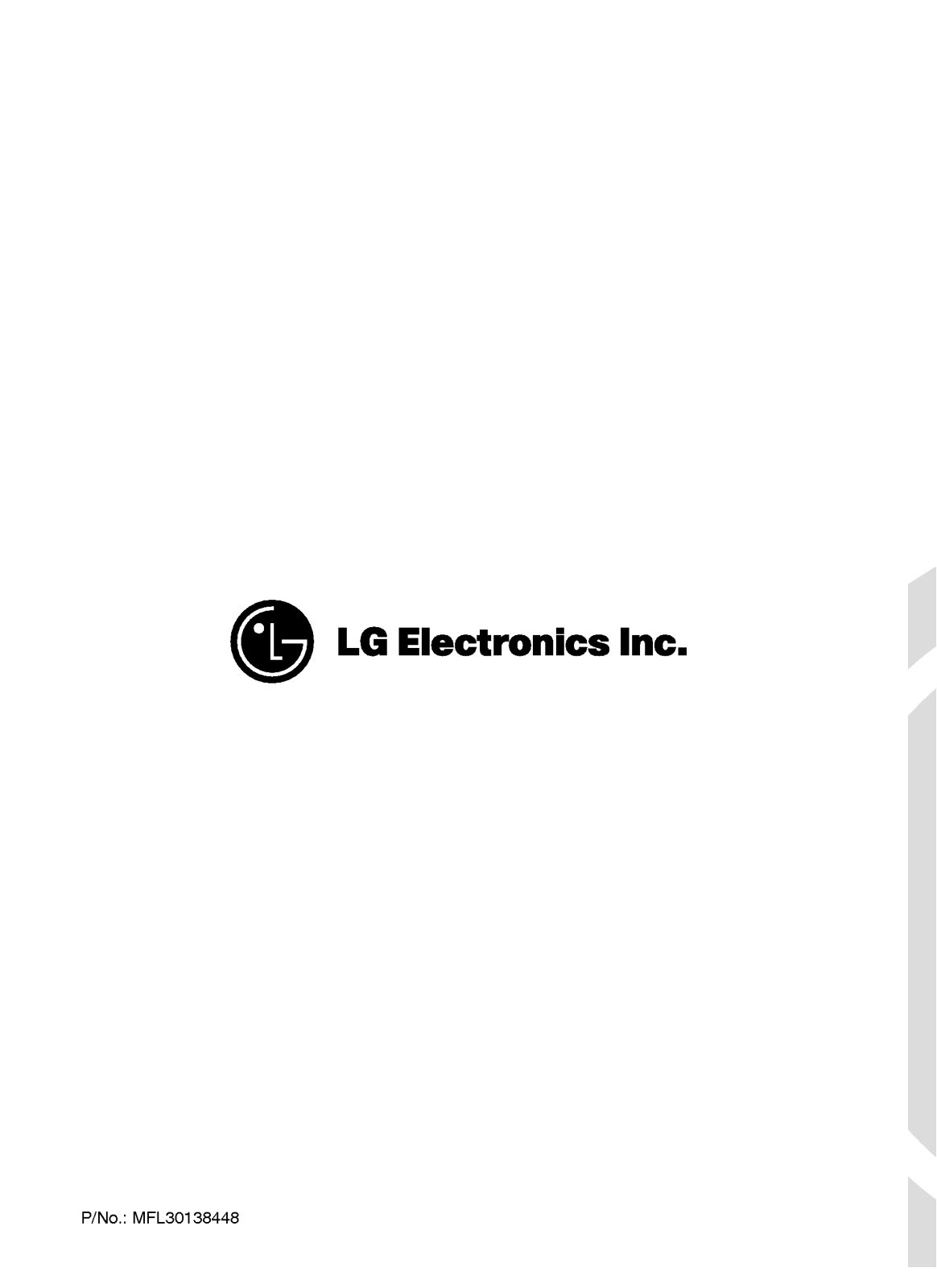 LG WD14700RD User Manual