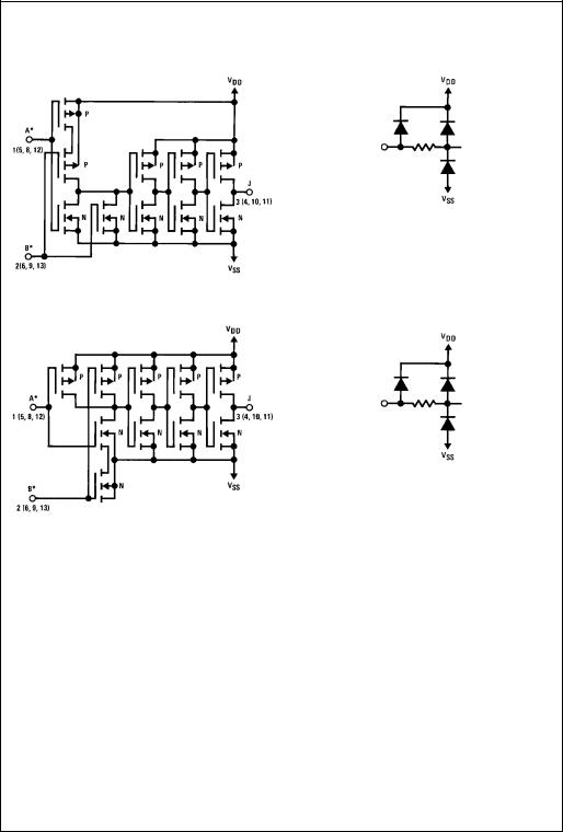 Fairchild Semiconductor CD4081BCN, CD4081BCMX, CD4081BCM Datasheet