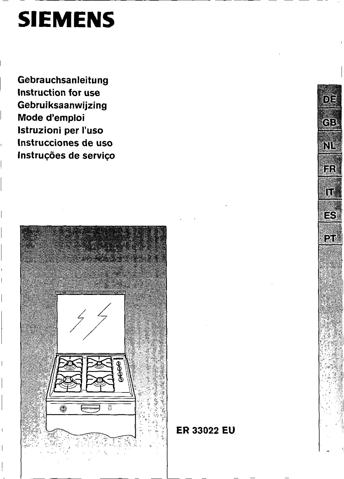 SIEMENS ER33022 User Manual