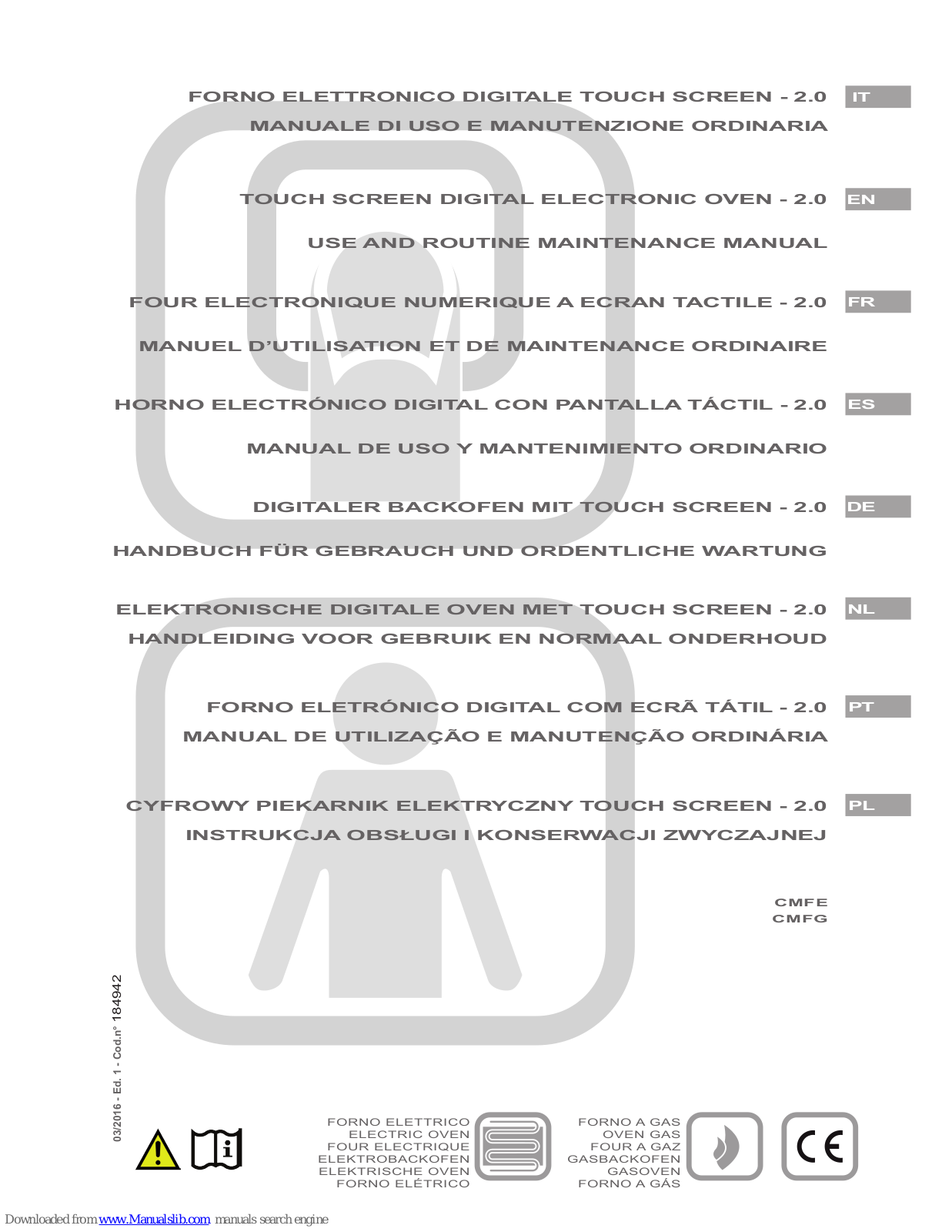 MBM CMFE, CMFG Maintenance Manual