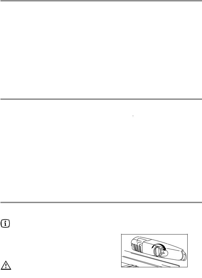 AEG TC136 User Manual