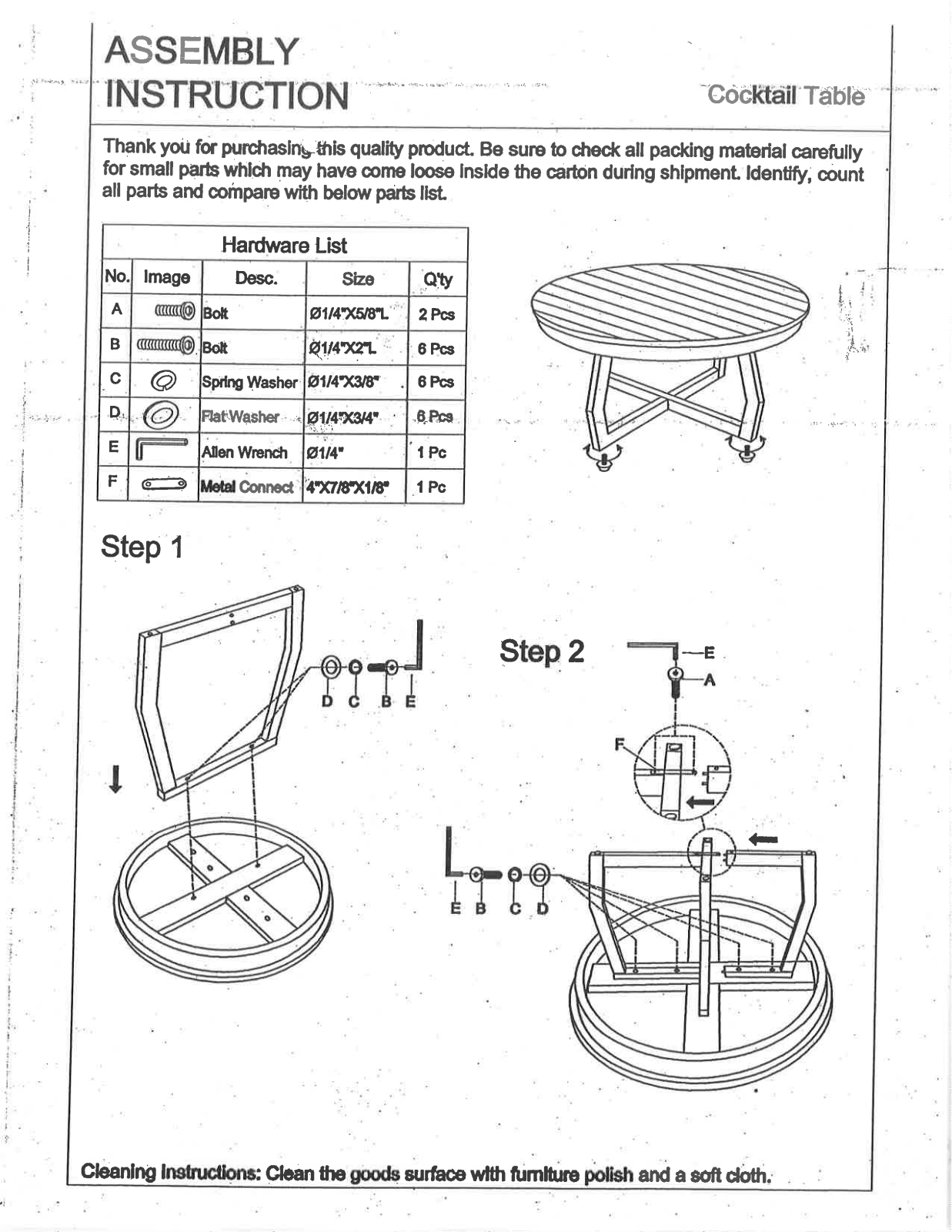Sand & Stable W004290888 Installation & Assembly - ManualMachine.com