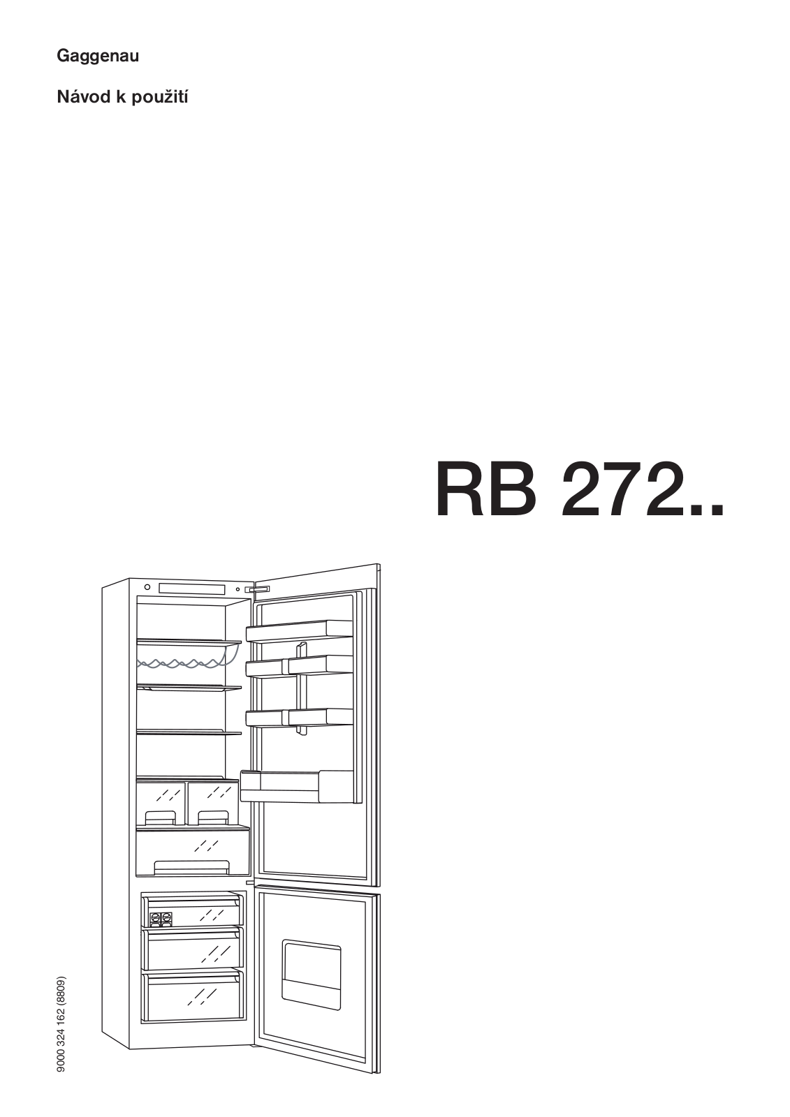 Gaggenau RB272353S User Manual