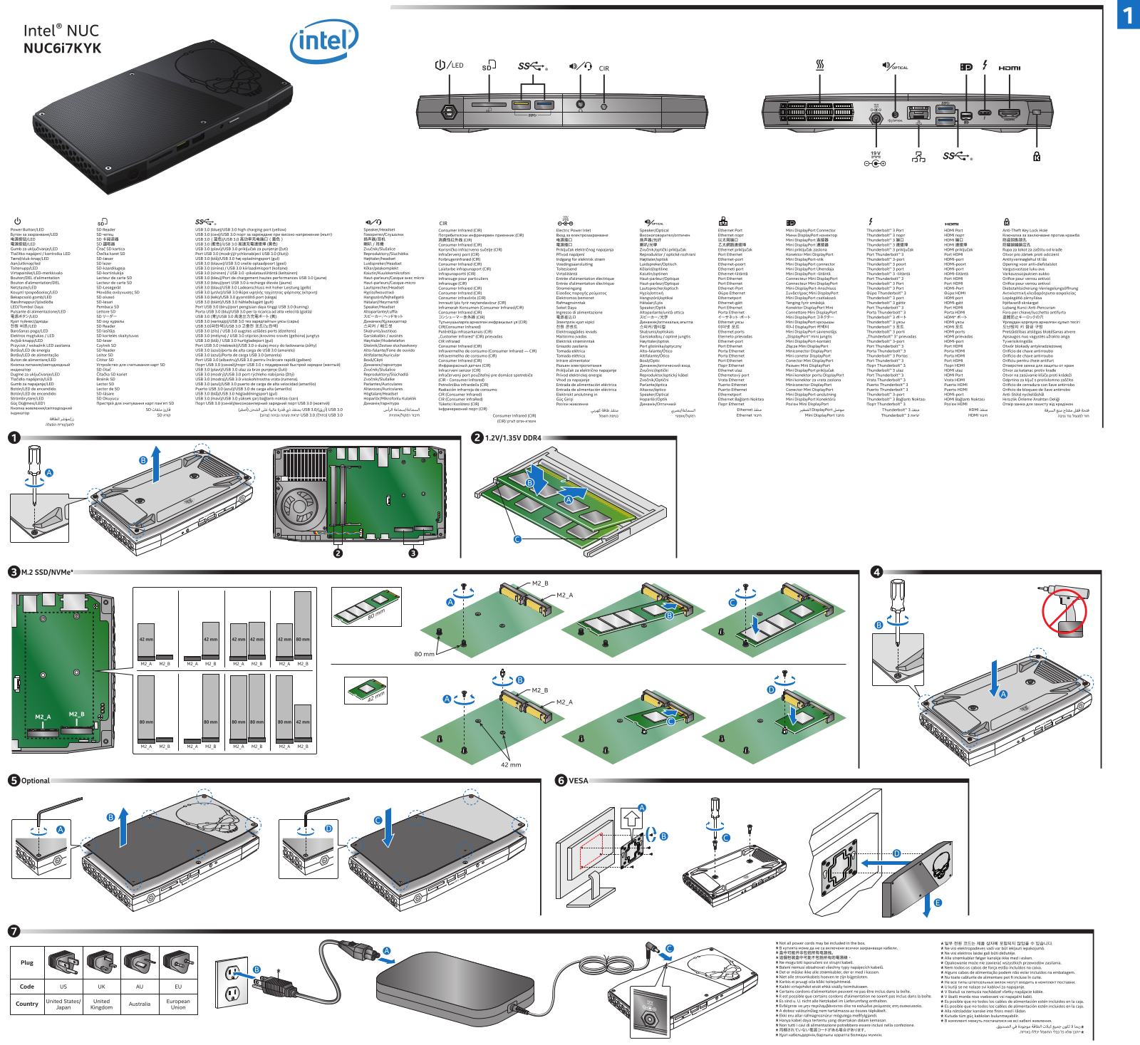 Intel NUC6i7KYK User Manual