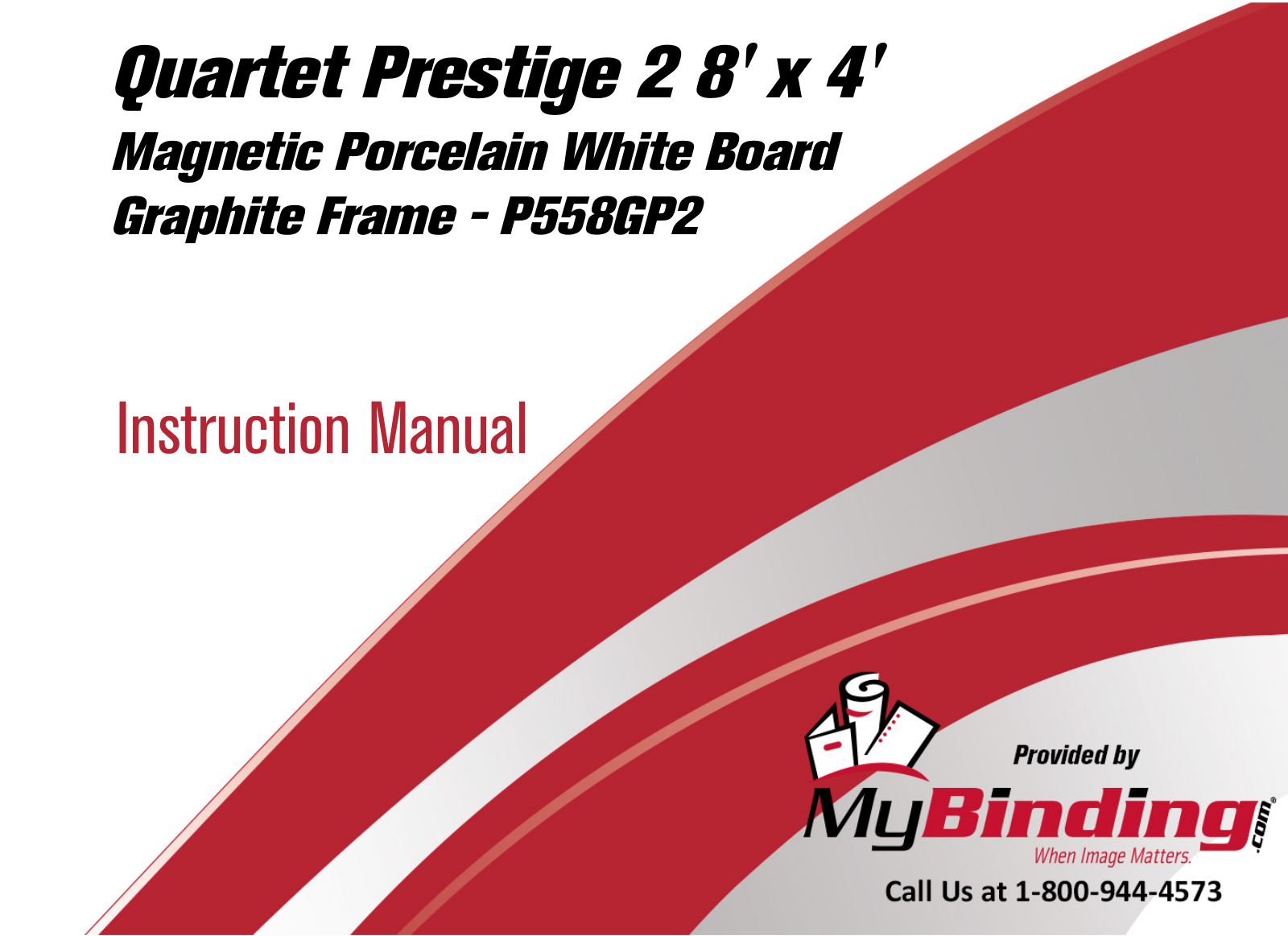 Quartet P558GP2 Instruction Manual